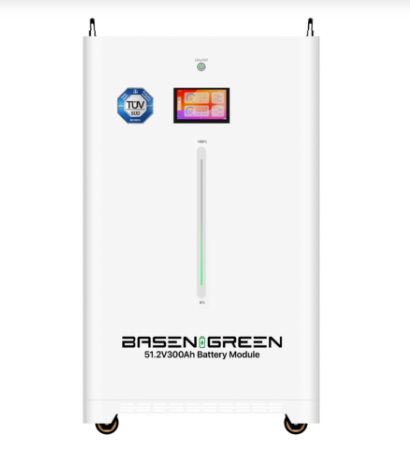 Акумуляторна батарея BasenGreen 51.2 V / 314 Ah / 16 kWh, BR-OW-LV 15KWH (LiFePO₄ на колесах)